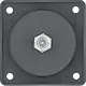 Berker 945192505 Integro Flow SAT-antennewandcontactdoos antraciet mat