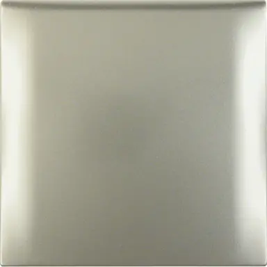 Berker 918282524 Integro Flow afdekraam 1-voudig met klapdeksel edelstaal