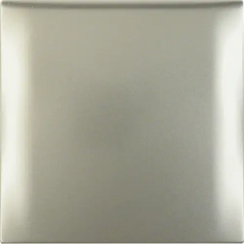 Berker 918282524 Integro Flow afdekraam 1-voudig met klapdeksel edelstaal