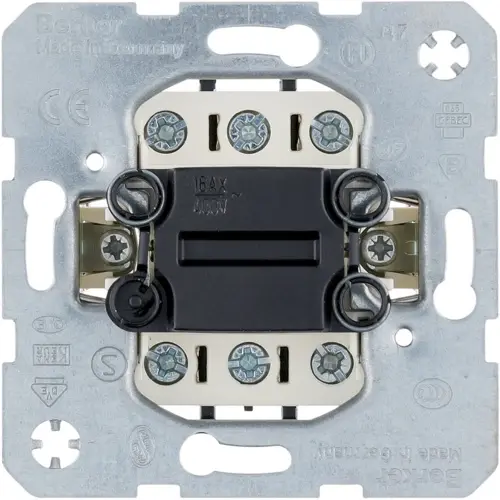 Berker 303303 uitschakelaar 3-polig 16A met spreidklemmen