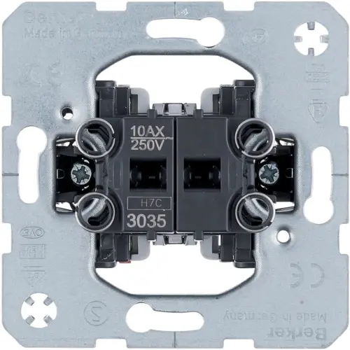 Berker 3035 serieschakelaar 10A met spreidklemmen