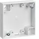 Berker 911522529 Integro Flow opbouwbehuizing vlak zonder trekontlasting wit glans
