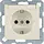 Berker 47508982 wandcontactdoos randaarde tekstveld S1/B3/B7 creme glans
