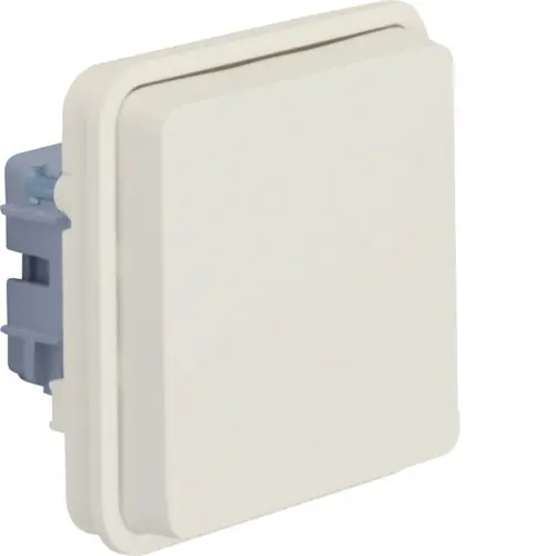 Berker 47063522 W1 wandcontactdoos randaarde bovendeel wit