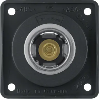 Berker 845712503 Integro Flow wandcontactdoos 12V/20A zwart mat