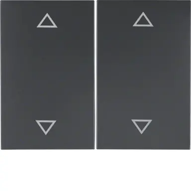 Berker 14357206 wip jaloezieschakelaar 4-voudig K1 antraciet