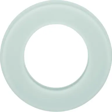 Berker 109109 afdekraam 1-voudig 1930 glas wit