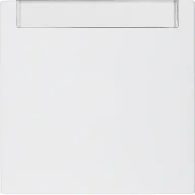 Berker 16261909 schakelwip tekstkader S1/B3/B7 wit mat