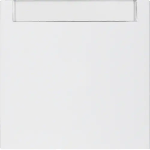 Berker 16261909 schakelwip tekstkader S1/B3/B7 wit mat