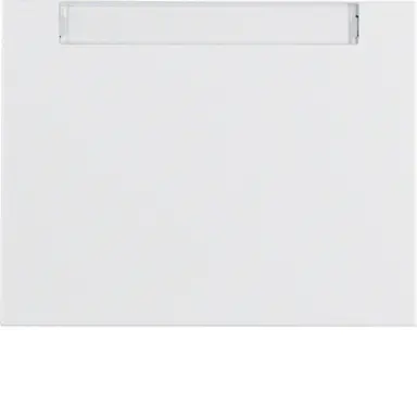 Berker 14267009 schakelwip tekstkader K1 wit