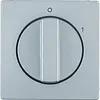 Berker 11506084 draaiknop voor draaischakelaar aan/uit met opdruk 0-1 Q1/Q3/Q7 aluminium