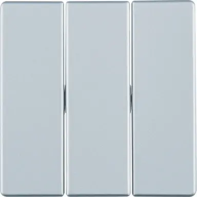 Berker 16656084 schakelwip 3-voudig Q1/Q3/Q7 aluminium