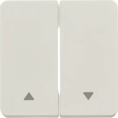 Berker 30753532 W1 losse dubbele wip met pijlsymbolen wit