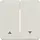 Berker 30753532 W1 losse dubbele wip met pijlsymbolen wit