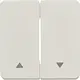 Berker 30753532 W1 losse dubbele wip met pijlsymbolen wit