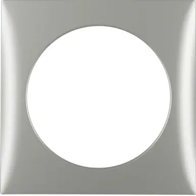 Berker 918272558 Integro Flow afdekraam 1-voudig mat chroom gelakt