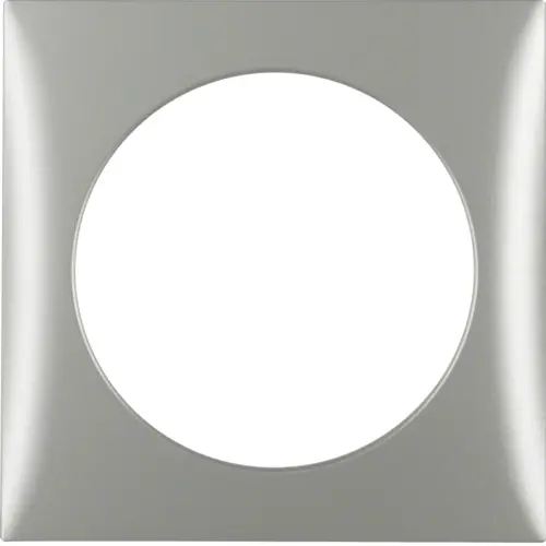 Berker 918272558 Integro Flow afdekraam 1-voudig mat chroom gelakt