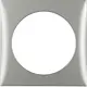 Berker 918272558 Integro Flow afdekraam 1-voudig mat chroom gelakt