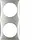 Berker 918262558 Integro Flow afdekraam 2-voudig chroom