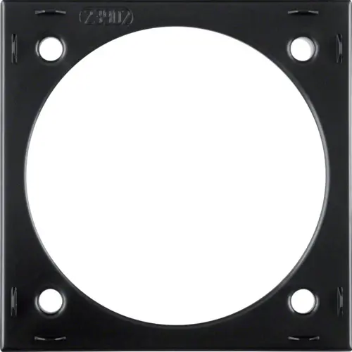 Berker 918252510 Integro Flow opbouw afstandsring zwart glans