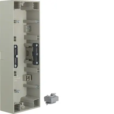 Berker 10437004 opbouwbak 3-voudig K5 edelstaal verticaal