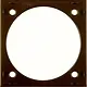 Berker 918252511 Integro Flow opbouw afstandsring bruin mat