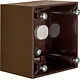 Berker 911512511 Integro Flow opbouwbehuizing hoog met trekontlasting bruin