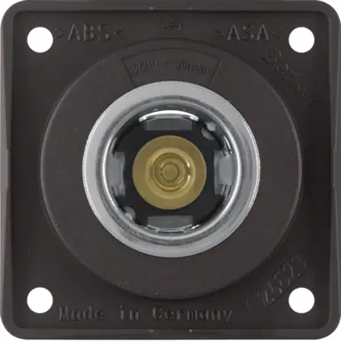 Berker 845712501 Integro Flow wandcontactdoos 12V/20A bruin mat