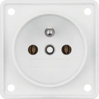 Berker 961852502 Integro Flow wandcontactdoos penaarde wit mat