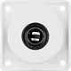 Berker 945172509 Integro Flow wandcontactdoos 12V/16A wit mat