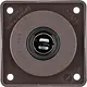 Berker 945172501 Integro Flow wandcontactdoos 12V/16A bruin mat