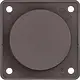 Berker 945162501 Integro Flow blinddeksel bruin mat