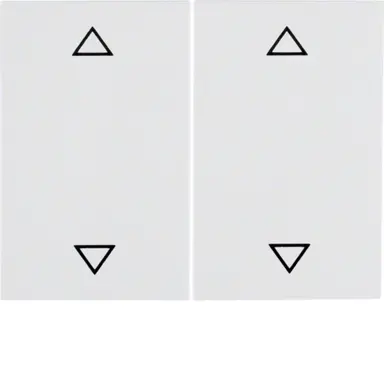 Berker 14357209 wip jaloezieschakelaar 4-voudig K1 wit
