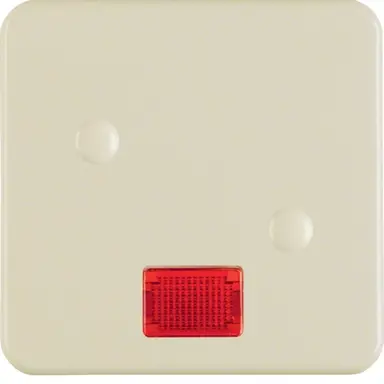 Berker 1557 schakelwip lens opschroefbaar WG-UP IP44 creme glans