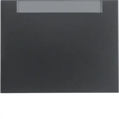 Berker 14267006 schakelwip tekstkader K1 antraciet