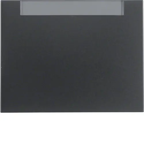 Berker 14267006 schakelwip tekstkader K1 antraciet