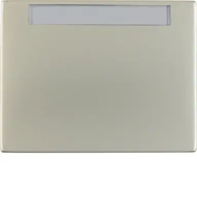 Berker 14267004 schakelwip tekstkader K5 edelstaal