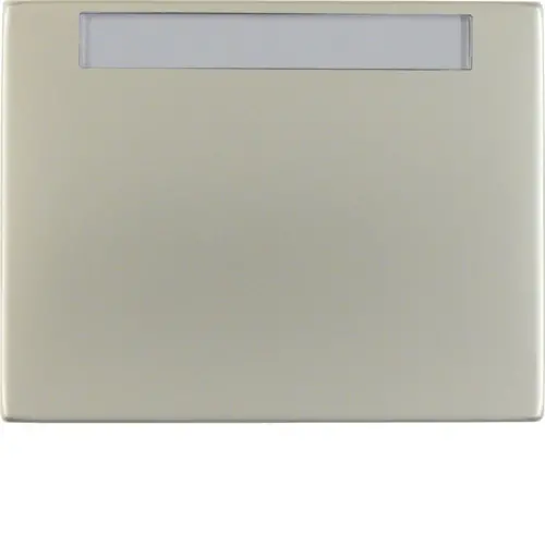 Berker 14267004 schakelwip tekstkader K5 edelstaal