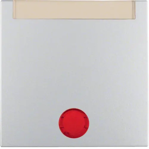 Berker 16281404 schakelwip tekstkader controlevenster S1/B3/B7 aluminium mat