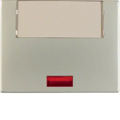 Berker 14967004 schakelwip groot tekstkader controlevenster K5 edelstaal