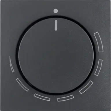 Berker 11371626 draaiknop toerentalregelaar S1/B3/B7 antraciet mat