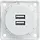 Berker 926102509 Integro Flow USB-oplaadcontactdoos 3A USB-A wit mat