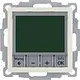 Berker 20448982 thermostaat met display en maakcontact S1/B3/B7 creme glans