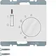 Berker 20317109 kamerthermostaat 24V verbreekcontact K1 wit