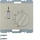 Berker 20317104 kamerthermostaat 24V verbreekcontact K5 edelstaal