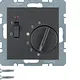 Berker 20311606 kamerthermostaat 24V verbreekcontact S1/B3/B7 antraciet mat