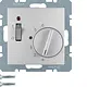Berker 20311404 kamerthermostaat 24V verbreekcontact S1/B3/B7 aluminium mat