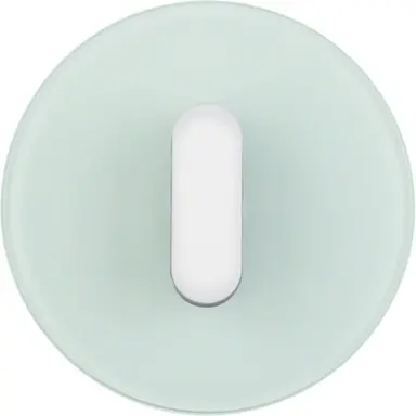 Berker 1001208300 draaigreep aan-/uit-schakelaar R.Classic glas wit