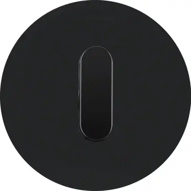 Berker 1001205500 draaigreep aan-/uit-schakelaar R.Classic glas zwart