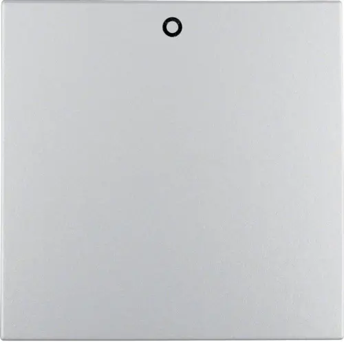 Berker 16291424 schakelwip met opdruk 0 S1 IP44 aluminium mat